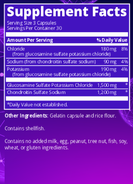 Glucosamine Chondroitin, 90 capsules