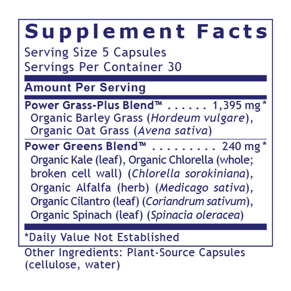 Premier Greens Caps, 150 Capsules , Brand_Premier Research Labs capsules Form_Capsules Requires Consultation Size_150 Capsules