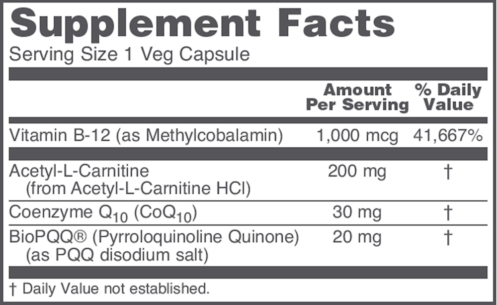 PQQ Complex, 30 vegcaps , Brand_Protocol for Life Balance caps capsules Form_Capsules Requires Consultation Size_30 Capsules