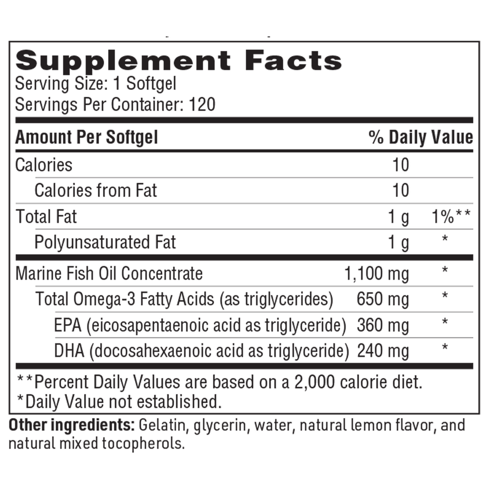 Eicosamax® TG, 120 Softgels