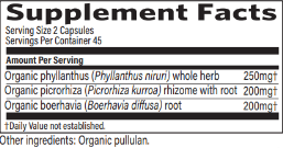 Liver Kidney, 90 Vegetarian Capsules , Ayurveda Brand_Organic India Form_Capsules
