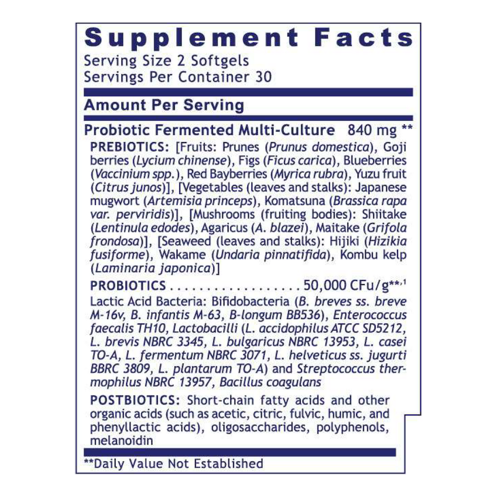 Premier Probiotic Caps, 60 Softgels , Brand_Premier Research Labs Form_Softgels Requires Consultation Size_60 Softgels softgels