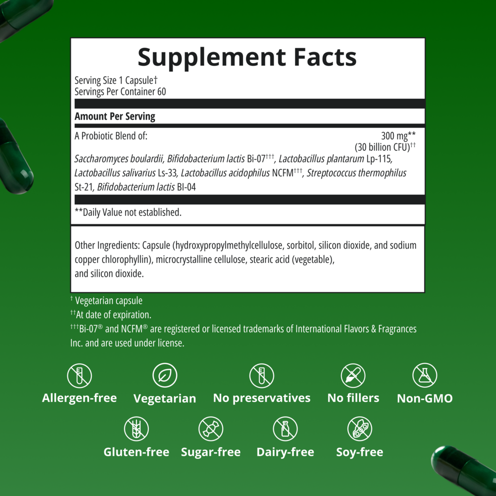 UltraFlora&reg; Spectrum, 60 , Brand_Metagenics Form_Capsules Size_60 Caps