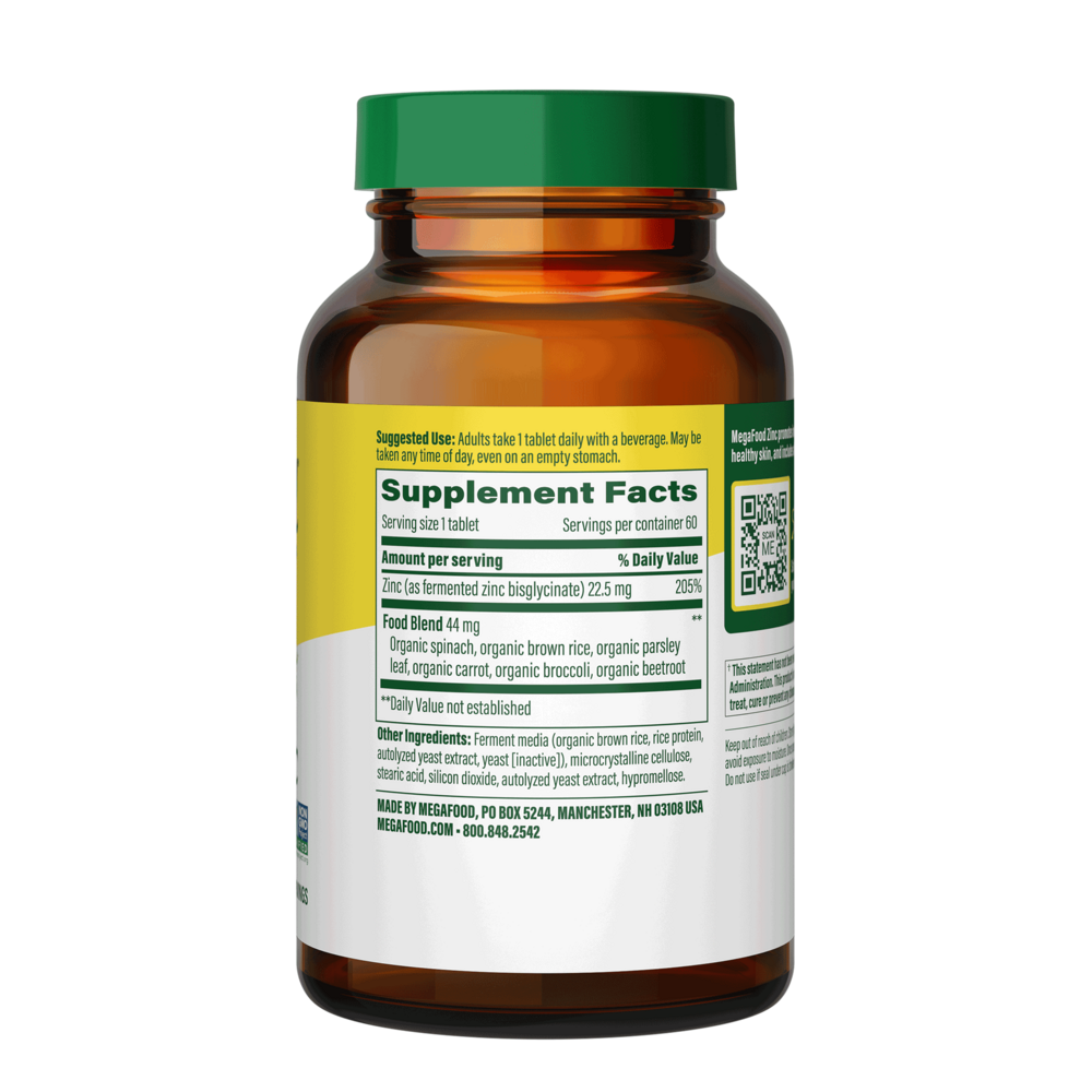 Zinc, 60 Tablets