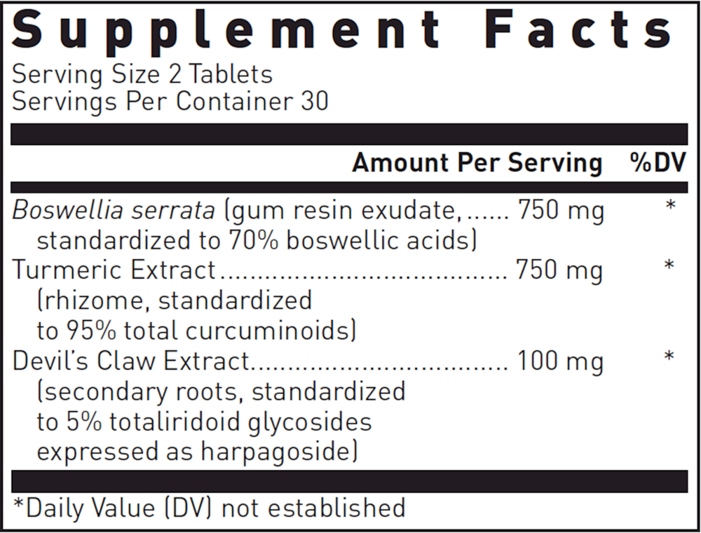 Boswellia-Turmeric Complex, 60 Tablets