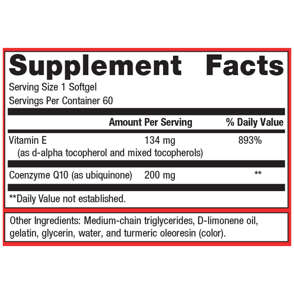 CoQ10 ST-200™, 60 Softgels , Emersons Emersons-Alt Form_Softgels softgels