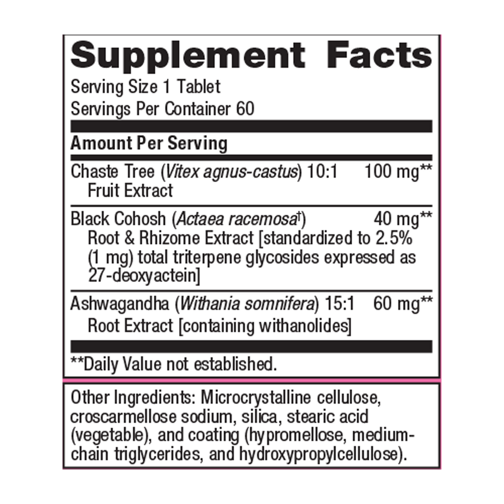 Chasteberry Plus®, 60 Tablets , Emersons Emersons-Alt Form_Tablets tabs