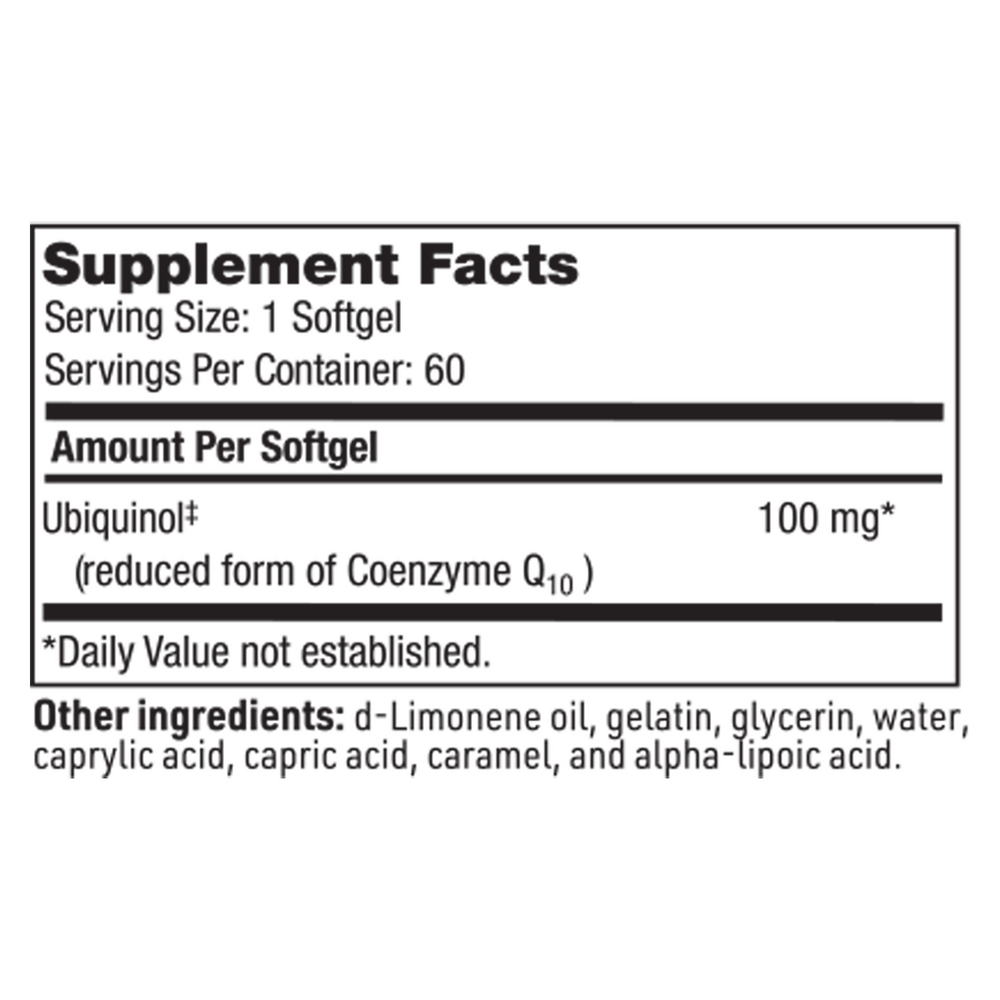 CoQH™ 100mg, 60 Softgels