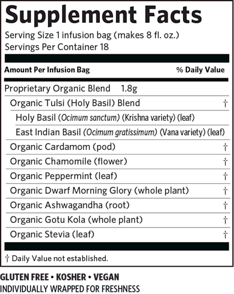 Tulsi Sleep, 18 Count , Ayurveda Brand_Organic India Form_Tea Bags