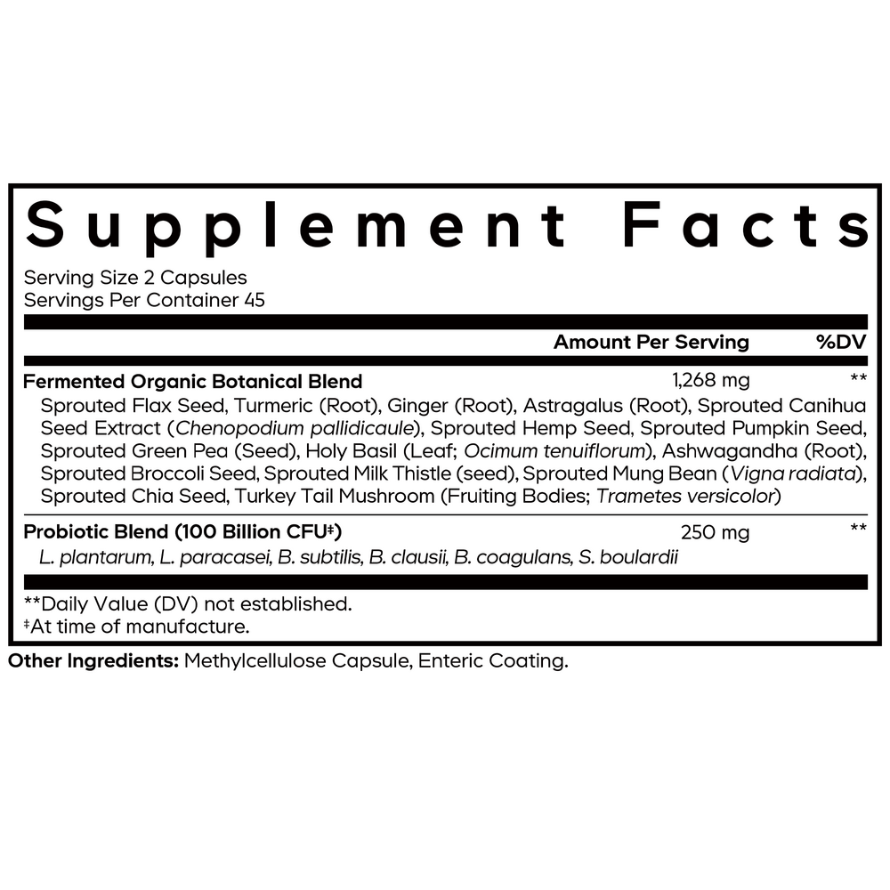 SBO Probiotic 100, 90 Capsules