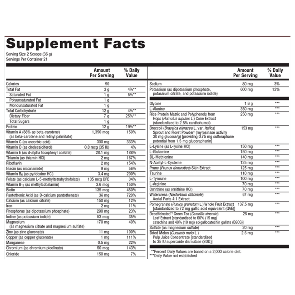 UltraClear® RENEW, Berry Flavor, 26.67 Oz (756 g) Powder , Emersons Form_Powder powder