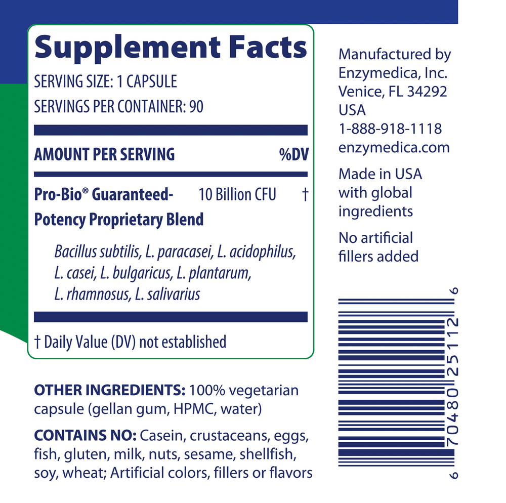 Pro-Bio, 90 Capsules
