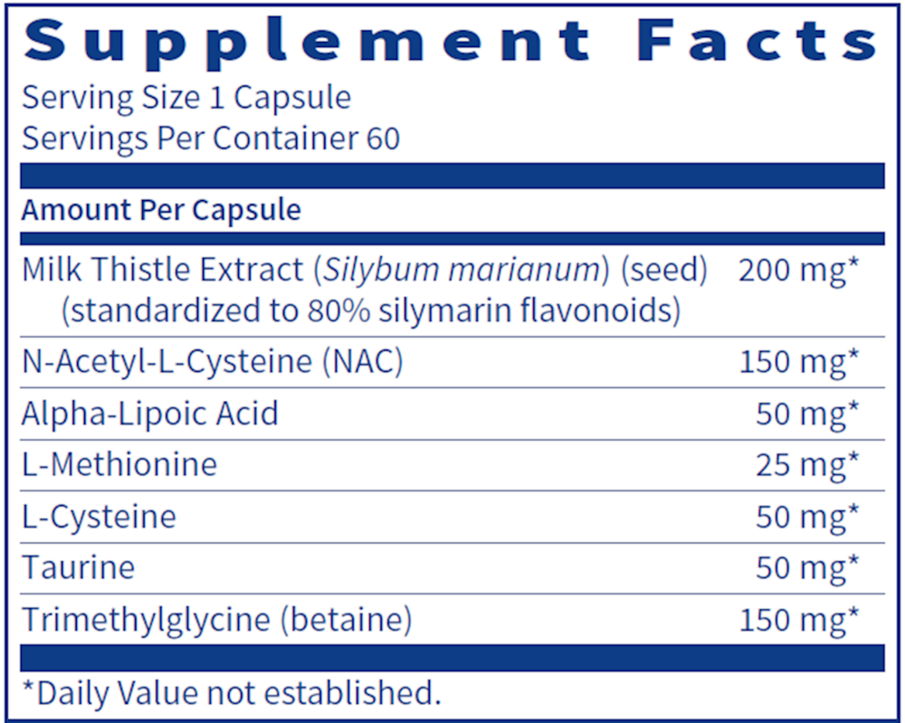 HepatoThera™, 60 Capsules