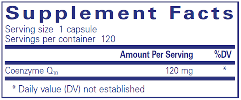 CoQ10 120 mg , Pure