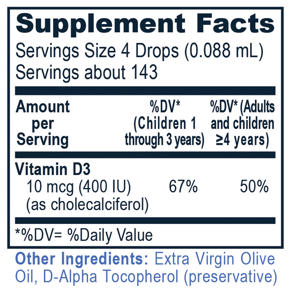 Premier Vitamin D3 for Kids, 12.6 Milliliters , Brand_Premier Research Labs Form_Liquid liquid Requires Consultation Size_12.6 Milliliters