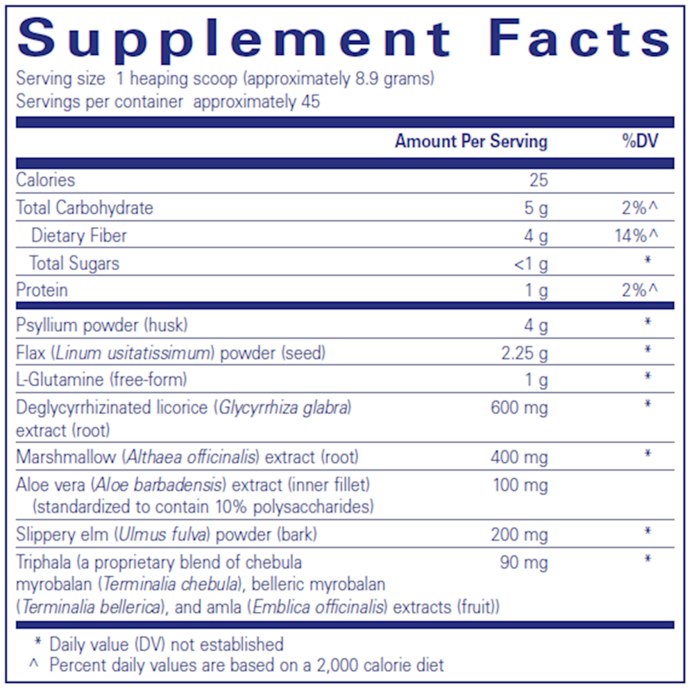 GI Fortify (California Only), 400 Grams , Brand_Pure Encapsulations Form_Powder Requires Consultation Size_400 Grams