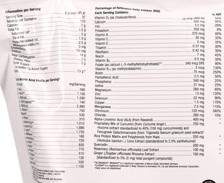 UltraInflamX Plus 360°&reg;, Pineapple Banana Flavor, 47.62 Oz (1350 g) Powder , Brand_Metagenics Form_Powder powder Size_25 Oz