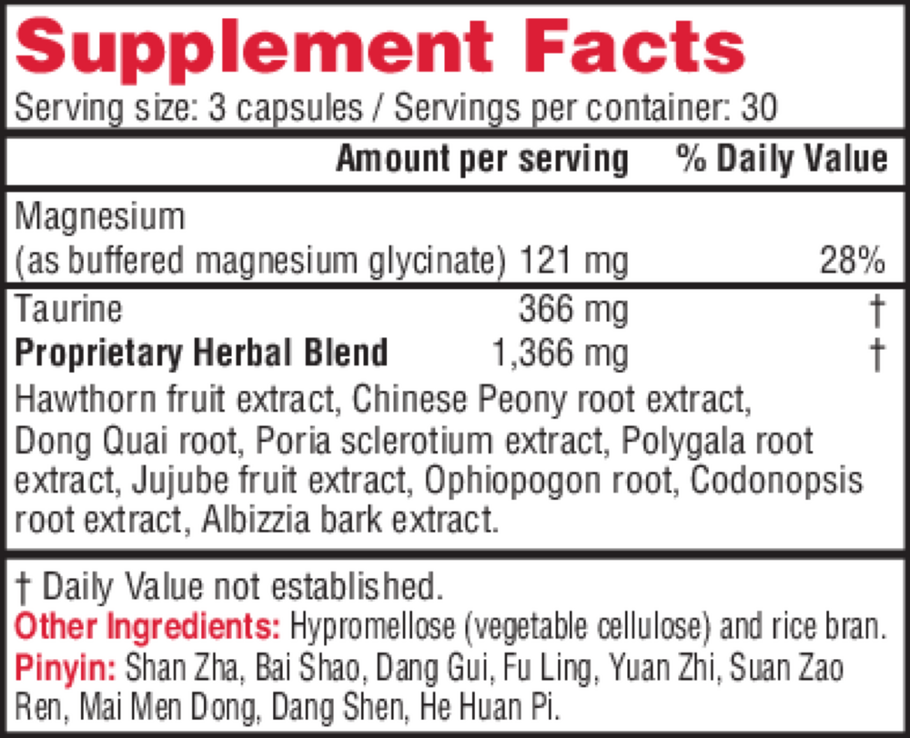 Calm Spirit, 90 Capsules