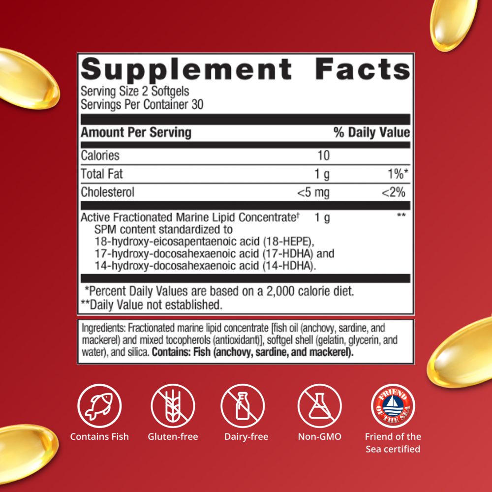 SPM Active®, 60 Softgels , Emersons Form_Softgels softgels