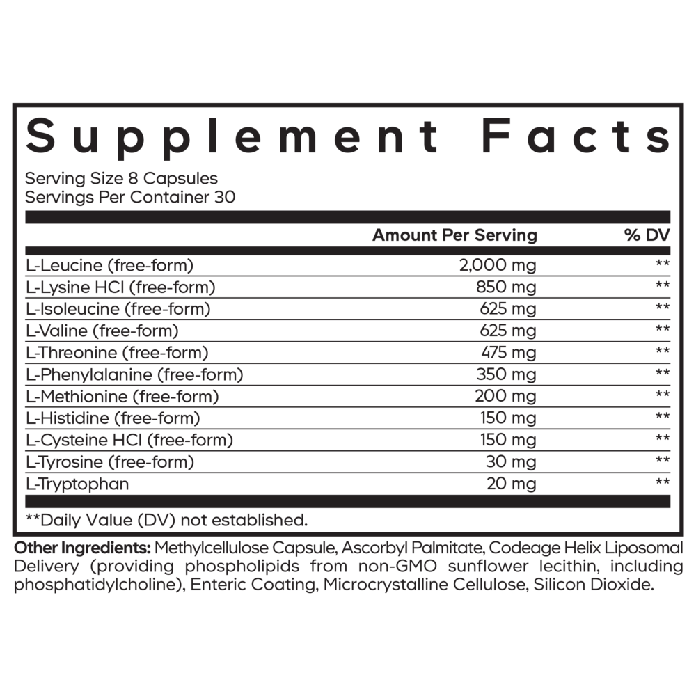 Liposomal Multi Amino+, 240 Capsules