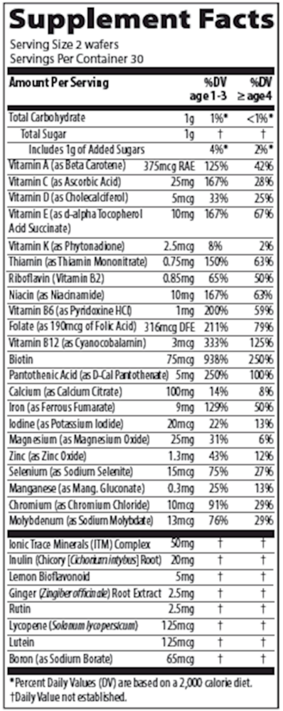 Complete Childrens Chewable, 60 Wafers