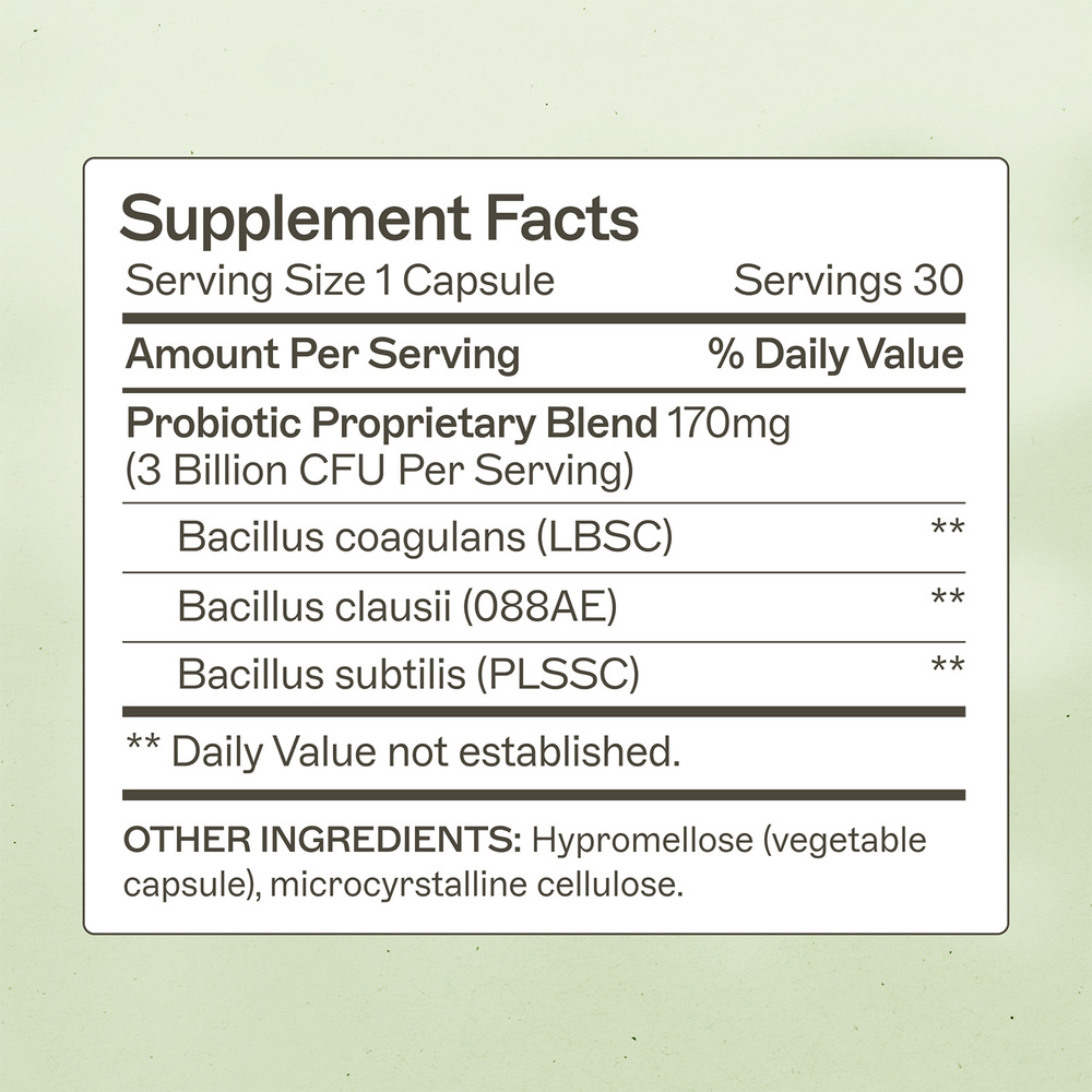 Amy Myers MD Primal Earth Probiotic - supplement facts