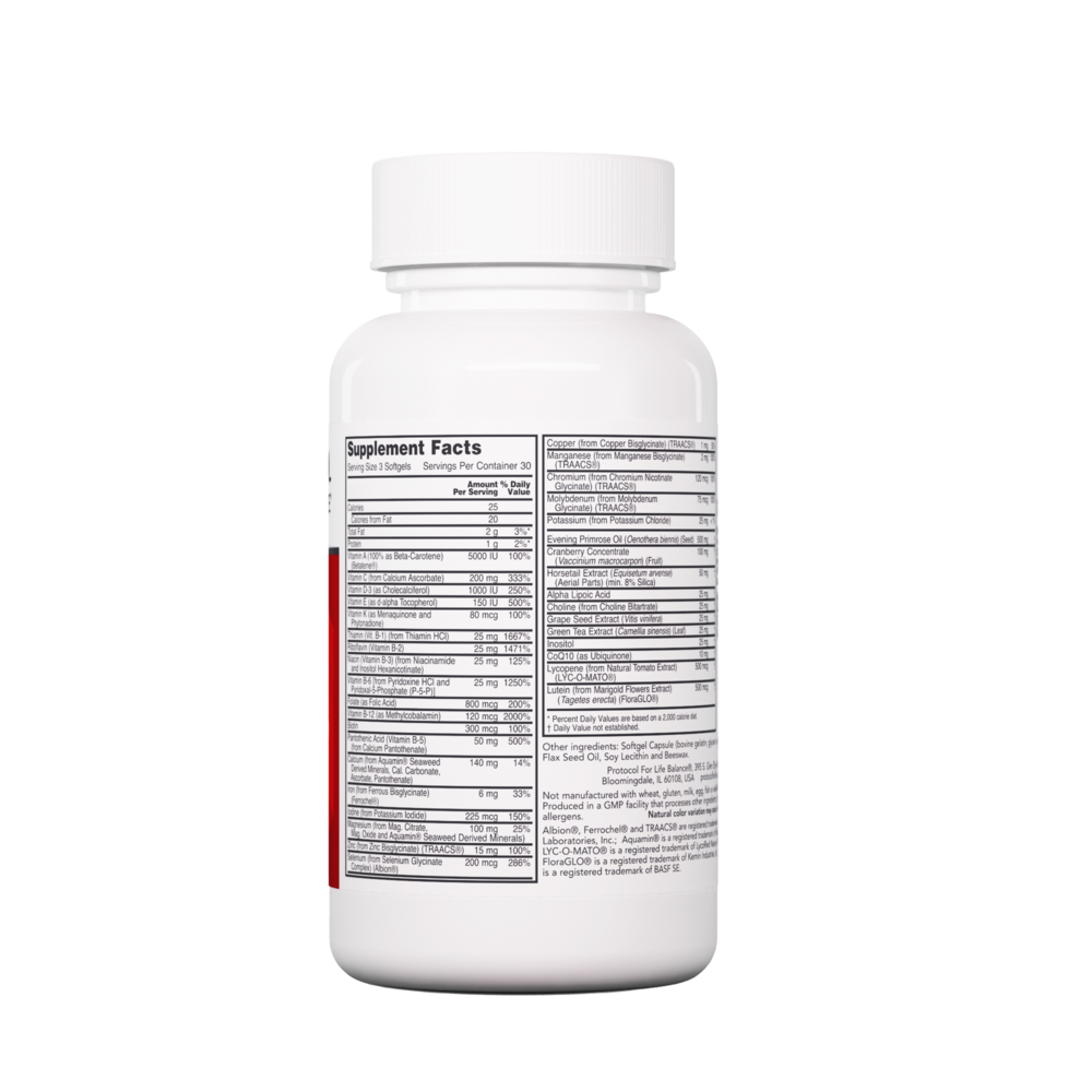 Ortho Multi for Women, 90 Softgels , Brand_Protocol for Life Balance Form_Softgels Requires Consultation Size_90 Softgels softgels