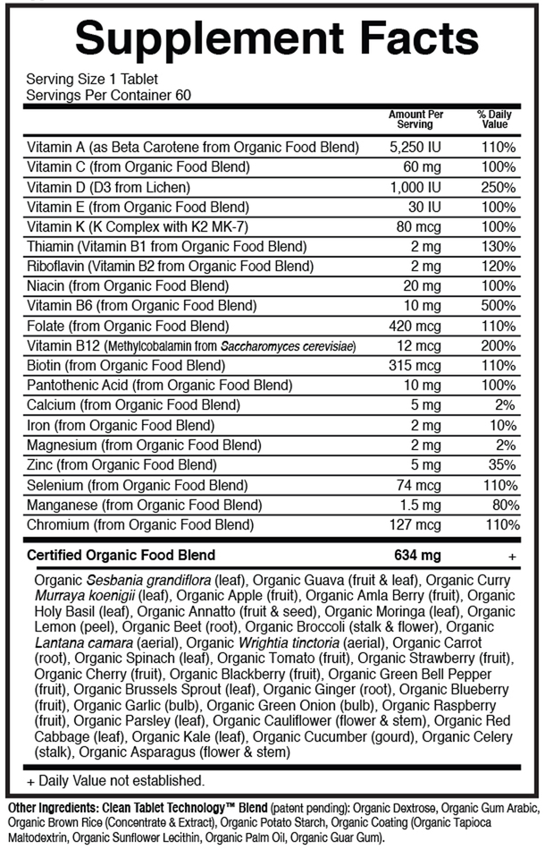 mykind Organics Women’s Once Daily Multi, 60 Vegan Tablets
