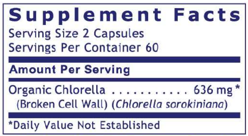 Medi-Chlorella-FX, 120 Capsules , Brand_Premier Research Labs capsules Form_Capsules Requires Consultation Size_120 Capsules