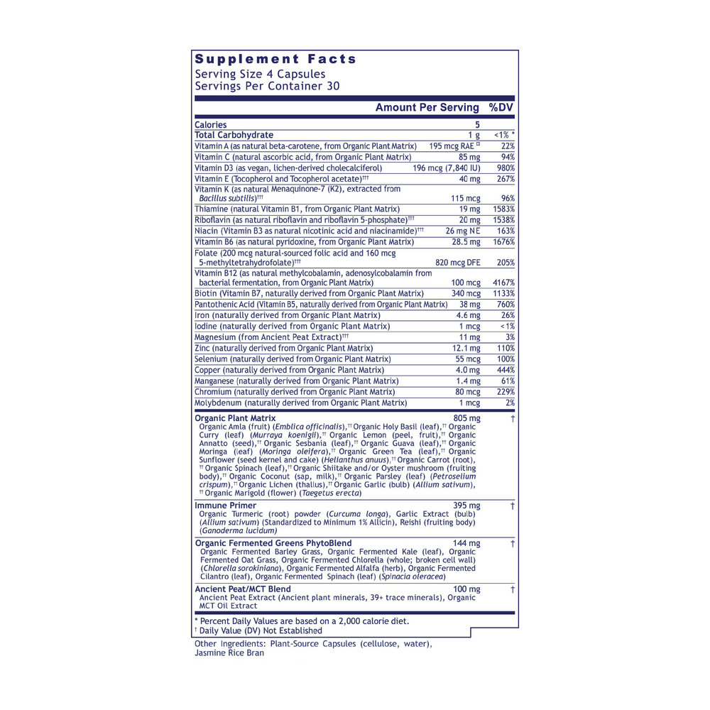 Multi-Vitamin Premier, 120 Capsules , Brand_Premier Research Labs capsules Form_Capsules Requires Consultation Size_120 Capsules