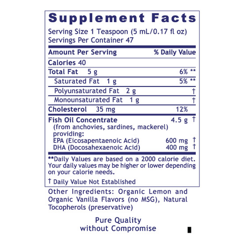 EPA/DHA Marine Liquid, 235 Milliliters , Brand_Premier Research Labs Form_Liquid liquid Requires Consultation Size_235 Milliliters