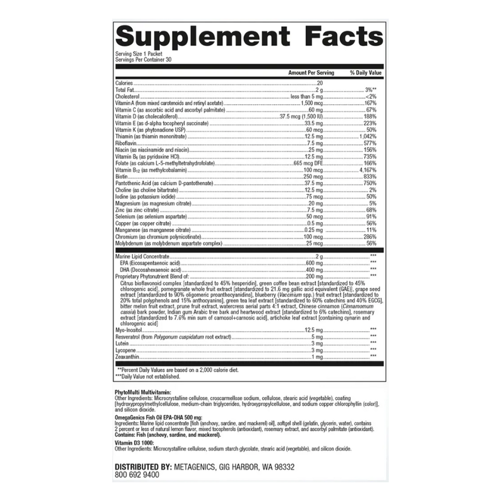 Wellness Essentials®, 30 Packets , Emersons Emersons-Alt Form_Packets