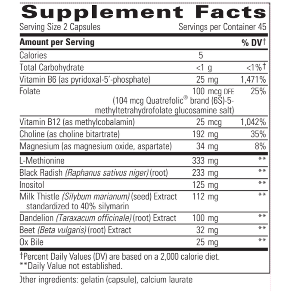 Lipotropic Complex, 90 Capsules
