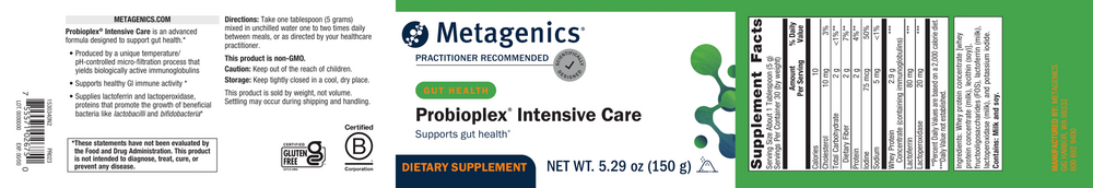 Probioplex® Intensive Care, 5.29 Oz (150 g) Powder , Emersons Emersons-Alt Form_Powder powder