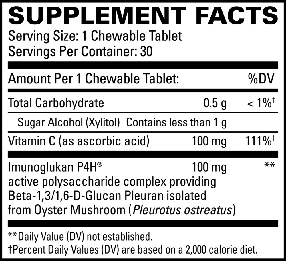 ImunoPleuran Upper Respiratory Health, Mixed Berry, 30 Chewable Tablets