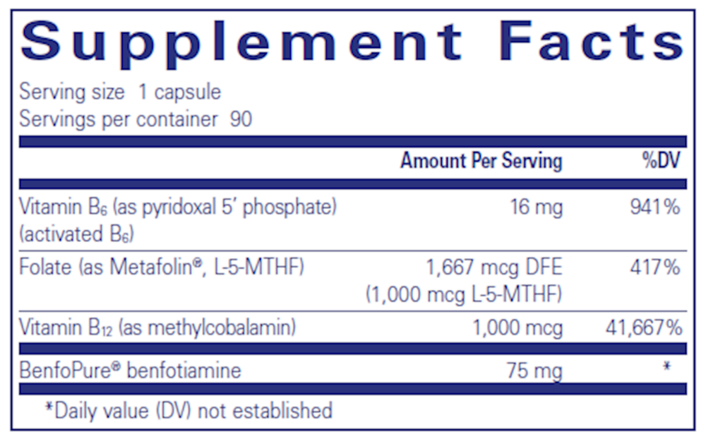 MethylAssist, 90 Capsules , Brand_Pure Encapsulations caps Emersons