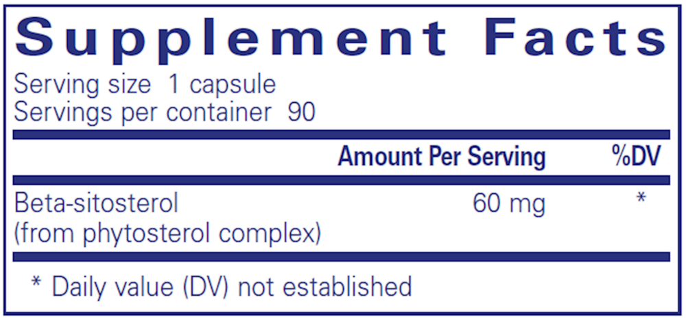 Beta-Sitosterol, 90 Capsules