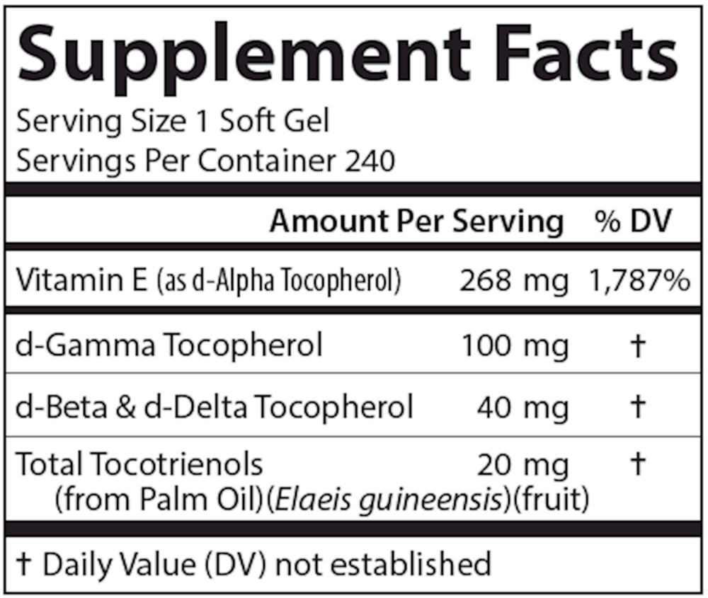E-Gems® Elite 400IU, 240 Softgels