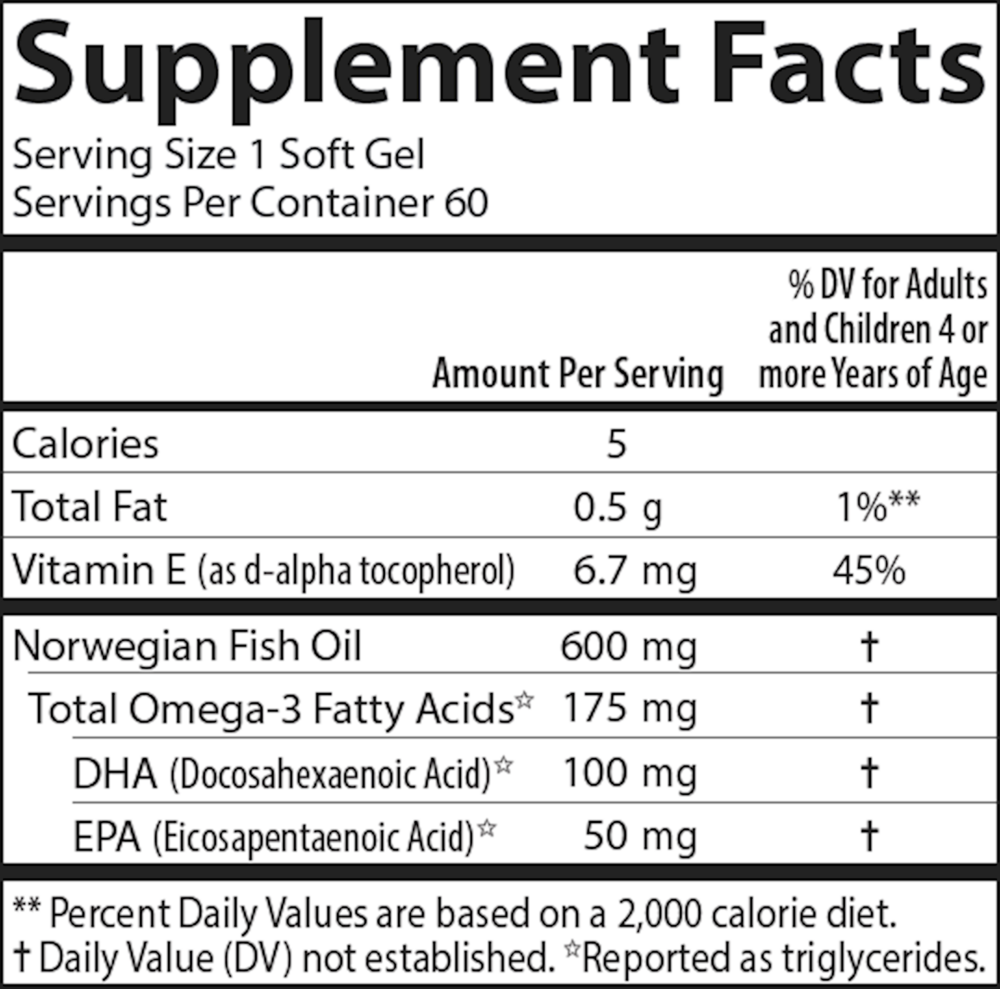 Kids Chewable DHA Orange, 60 Softgels