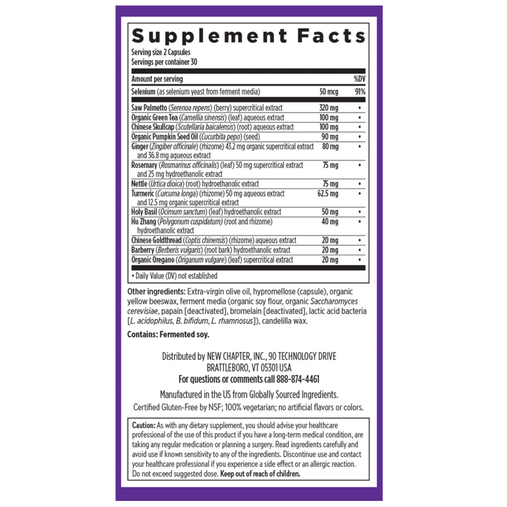 Zyflamend Prostate, 60 capsules