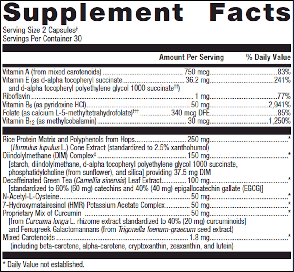 EstroFactors®, 60 Capsules , caps Emersons Emersons-Alt Form_Capsules