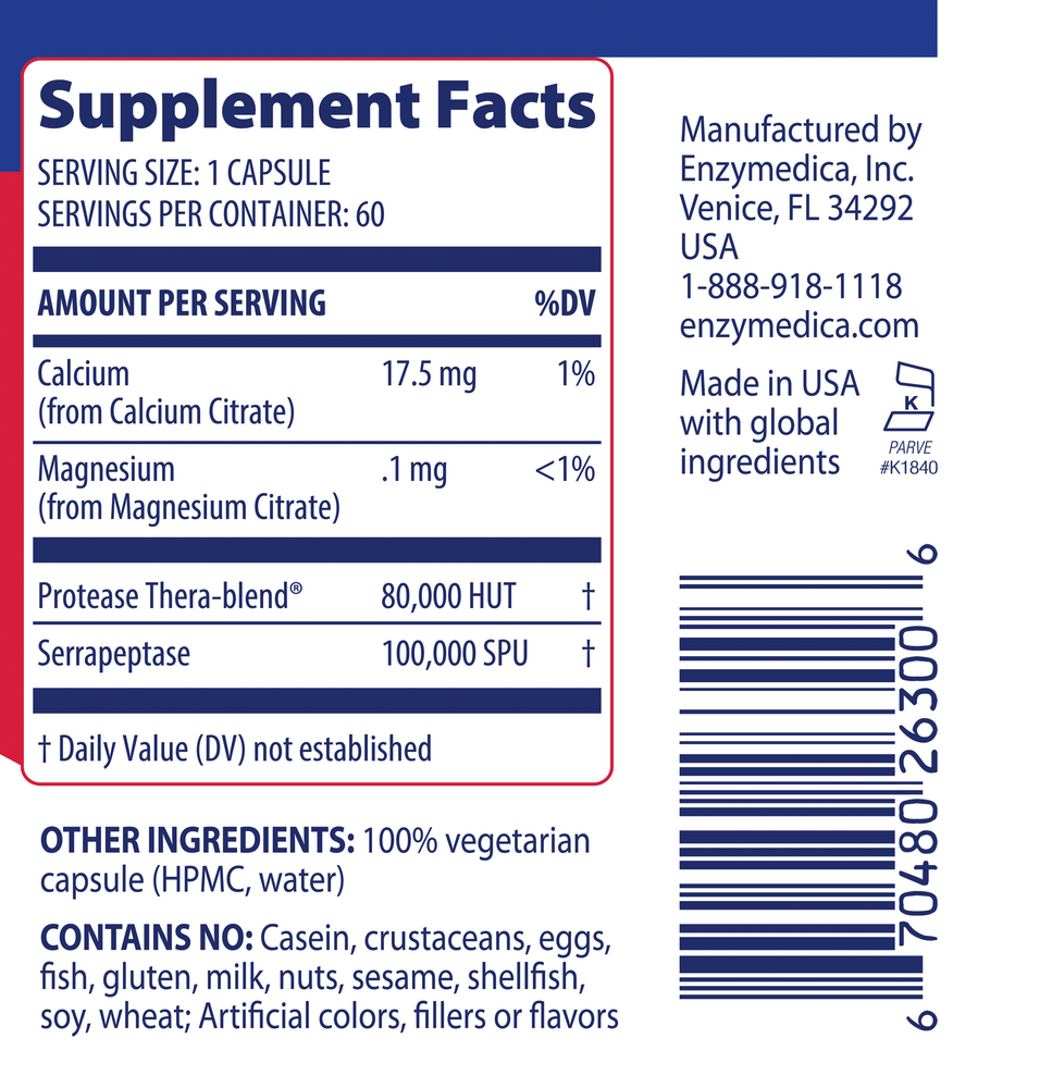 SerraGold, 60 Capsules