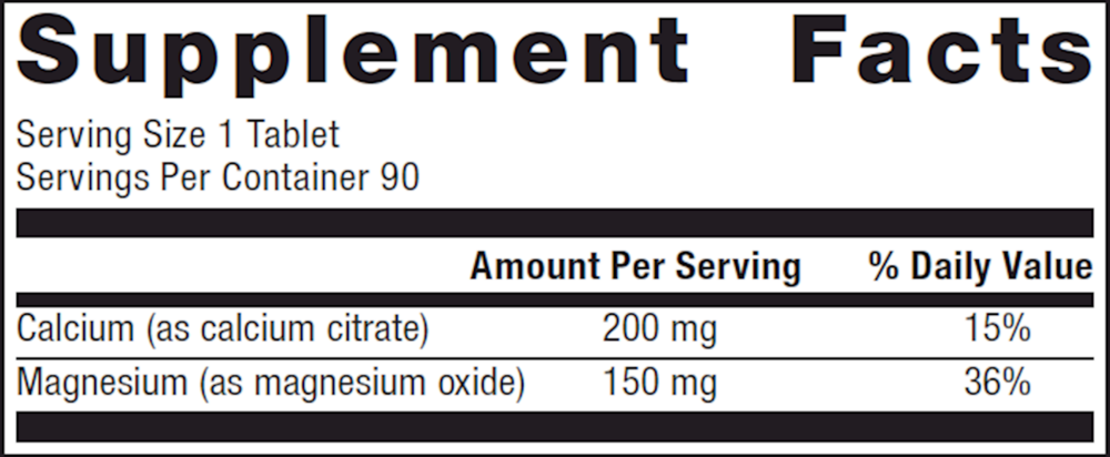 Bone Builder® Vegetarian (formerly Osteo-Citrate), 90 Tablets , Emersons Form_Tablets tabs