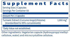 Turmeric Extract, 120 Capsules