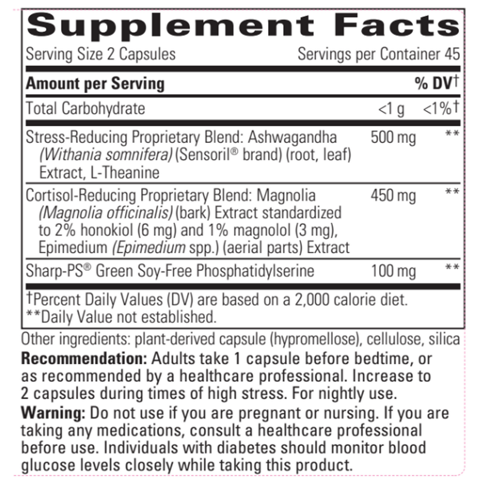Cortisol Manager, 90 Vegetarian Capsules