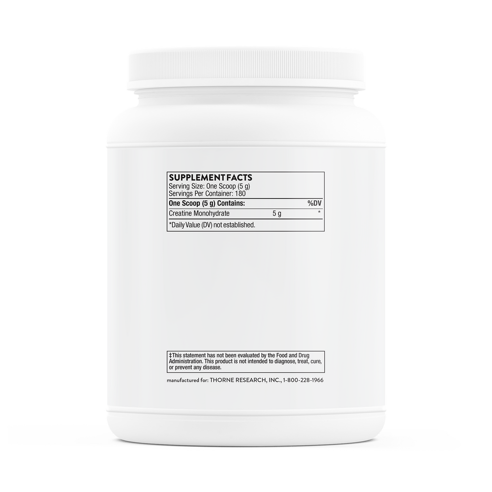 Creatine, 900 g Powder , Brand_Thorne Research Form_Powder Size_900 g