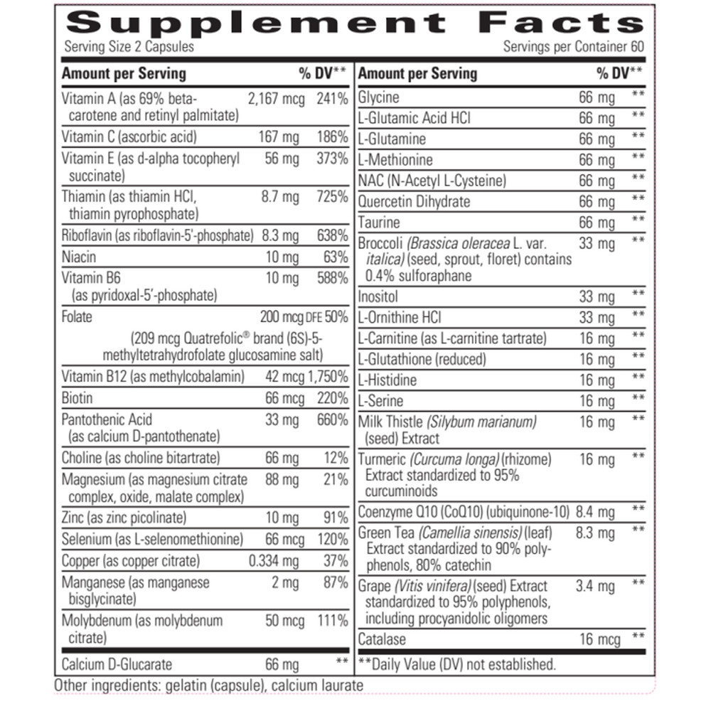 Detoxication Factors™, 120 Capsules