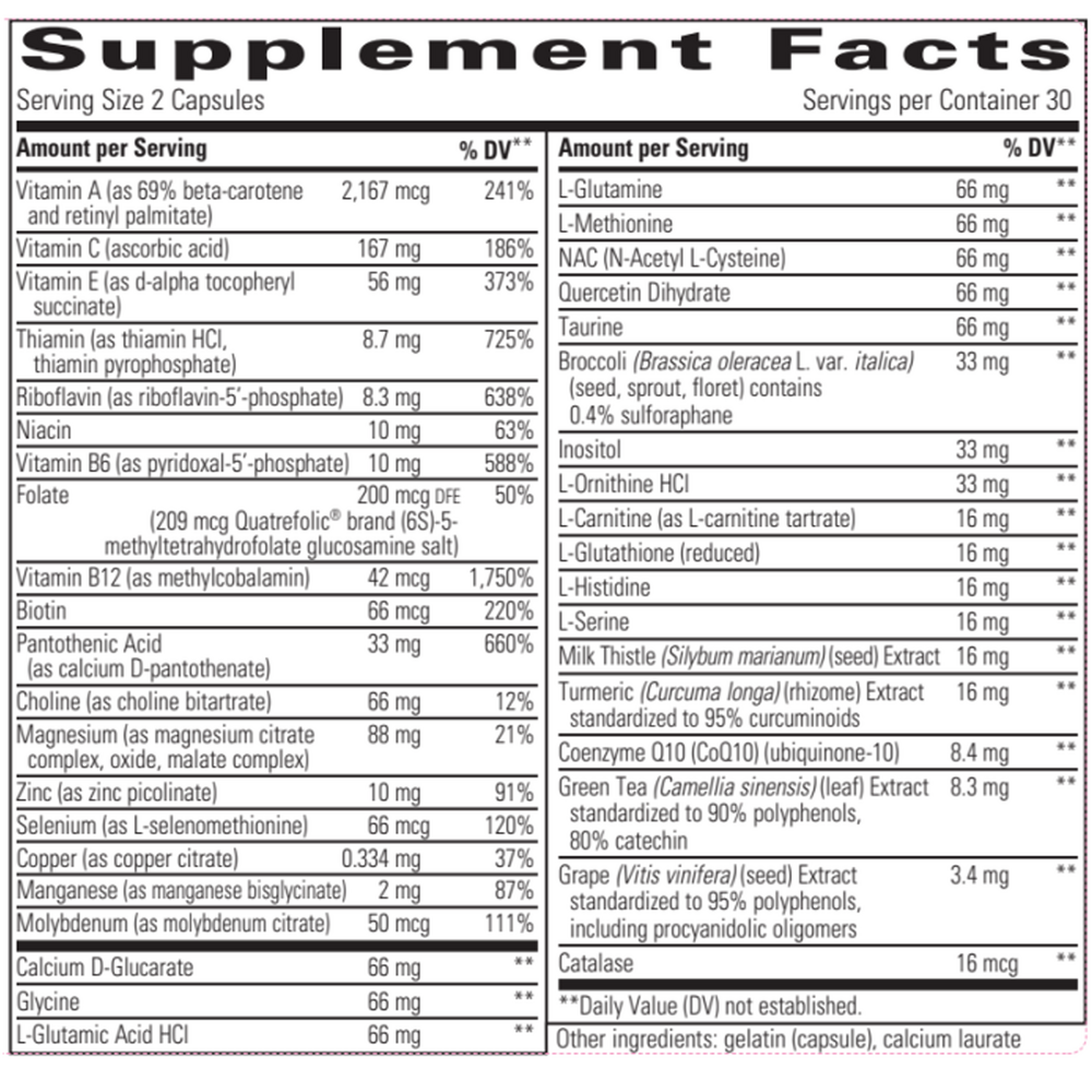 Detoxication Factors™, 60 Capsules