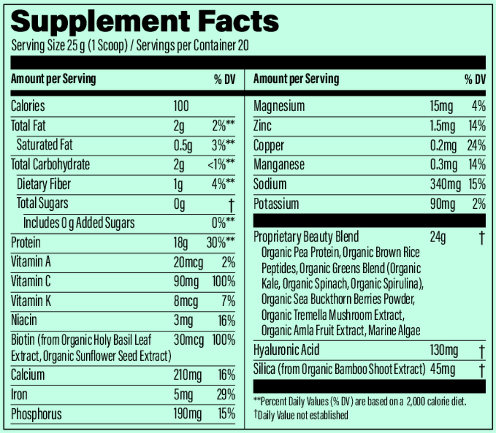 Collagen Builder Unflavored, 500 g Powder , Brand_Sunwarrior Flavor_Unflavored Form_Powder Potency_18 g Size_500 g