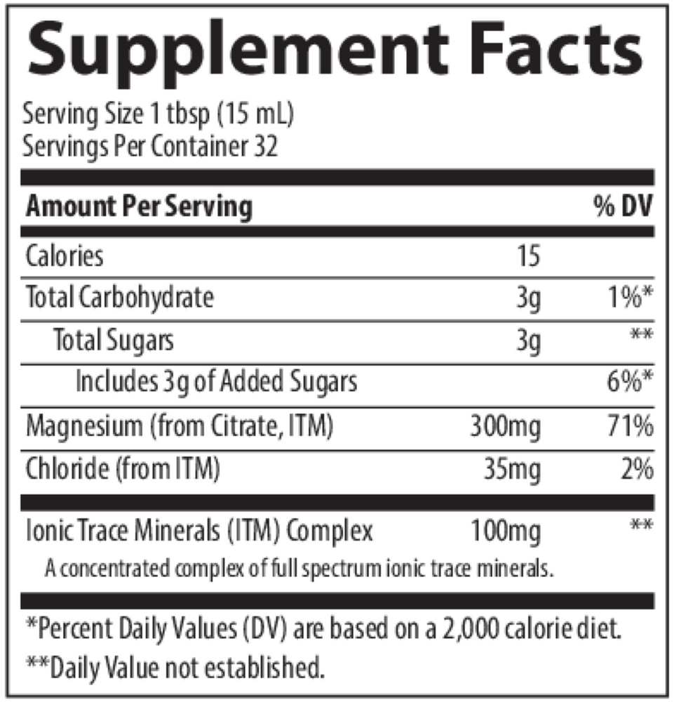 Liquid Magnesium 300mg, 473 mL Liquid